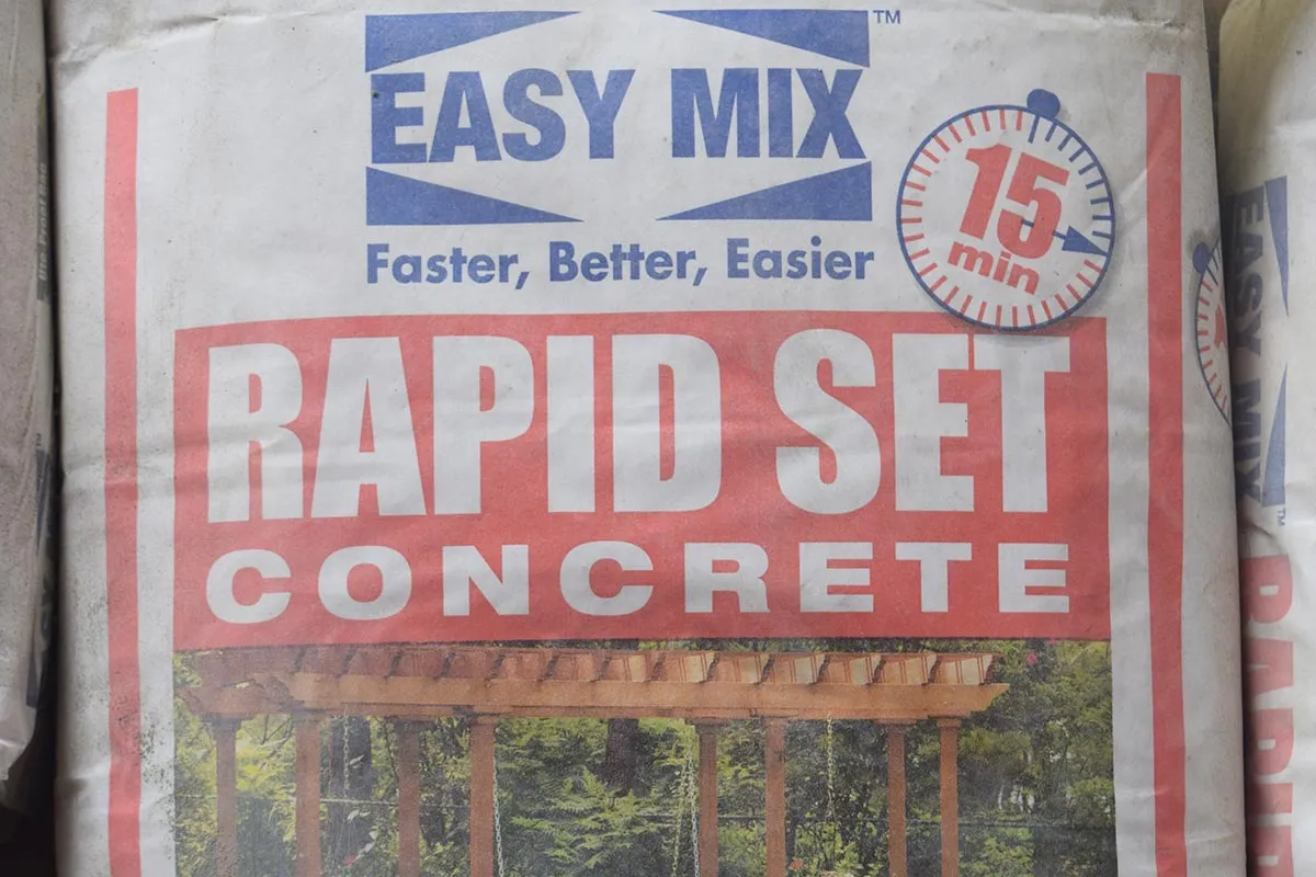 Doonan Sand & Gravel Product Rapid Set Concrete