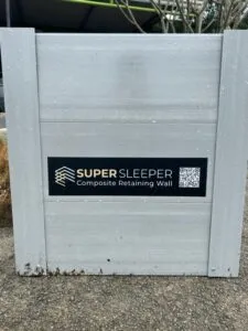 Doonan Sand & Gravel Product Super Sleeper – Composite Retaining Wall Product