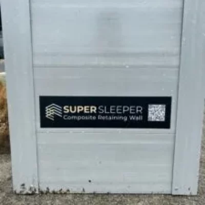 Doonan Sand & Gravel Product Super Sleeper – Composite Retaining Wall Product